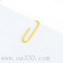 得力0024彩色回形針 色創(chuàng)意可愛曲別針 100枚/盒