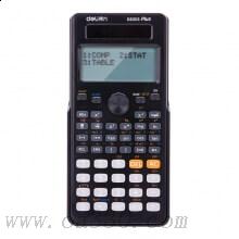 得力D82ES函數(shù)計(jì)算器 多功能科學(xué)函數(shù)計(jì)算 時(shí)尚學(xué)生考試辦公