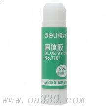 得力7101Z固體膠 小號(hào)膠棒 學(xué)生強(qiáng)力膠 辦公固體膠9g12支/盒 單支價(jià)