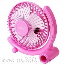 得力3681USB迷你風(fēng)扇 4寸塑料USB直供電 小電扇 超靜音