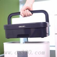 得力（deli） 9939碎紙機(jī) 辦公家用電動(dòng)靜音大功率保密顆粒迷你粉碎機(jī) 白色