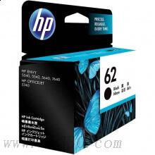 惠普(HP)C2P04AA 62 原裝黑色墨盒 適用HP Officejet 200 移動打印機 OfficeJet 258 Mobile All-in-One