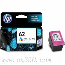 惠普(HP)C2P06AA 62 原裝彩色墨盒 適用HP Officejet 200 移動(dòng)打印機(jī) OfficeJet 258 Mobile All-in-One