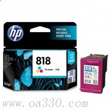 惠普(HP)CC643ZZ 818彩色原裝墨盒 約165頁 適用惠普噴墨F2418,F2488,F4238,F4288,F4488，C4688,C4788，D1668,D2568,D2668,D5568，Envy 110