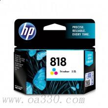 惠普(HP)CC643ZZ 818彩色原裝墨盒 約165頁 適用惠普噴墨F2418,F2488,F4238,F4288,F4488，C4688,C4788，D1668,D2568,D2668,D5568，Envy 110