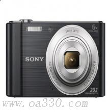 索尼 DSC-W810 數(shù)碼相機(jī)套餐 含64G+包+讀卡器+原裝電池+清潔套裝