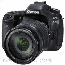 佳能 EOS 80D 單反套機(jī)套餐 含18-200鏡頭/包/原裝遮光罩/讀卡器
