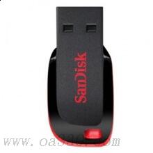 V閃迪 SDCZ50-064G-Z35 酷刃 USB2.0 U盤 黑紅色