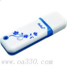朗科 U188 閃存盤 32G （USB2.0接口）優(yōu)雅青花 清新高貴