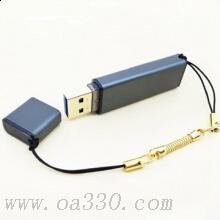 朗科 3 防病毒商務(wù)優(yōu)盤 128G 藍(lán)黑色