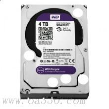 西部數(shù)據(jù) WD40PURX 紫盤 SATA6Gb/s 64M 監(jiān)控硬盤 4TB 金屬銀色