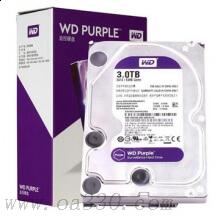 西部數(shù)據(jù) WD30EJRX 紫盤 SATA6Gb/s 64M 監(jiān)控硬盤 3TB 金屬銀色