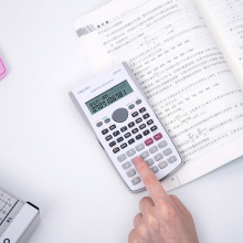 得力D82TM函數(shù)計(jì)算器(深藍(lán))