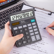 得力837桌面計算器(黑)(臺)