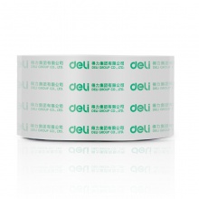 得力30325封箱膠帶60mm×100y×50um(6卷/筒)(高透)