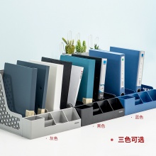 得力78981四聯(lián)文件框(灰)
