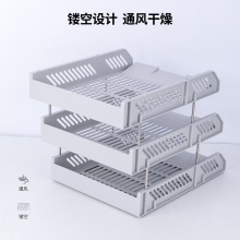 得力9209文件座(淺灰)