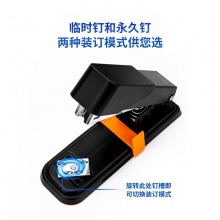得力0280訂書機(jī)(黑)(訂書機(jī)/盒)