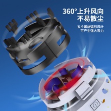 得力18887桌面清潔器(淺藍)(個)