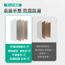 得力8745暗格線白板900×1200(銀色)(塊)