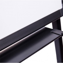 得力7890_A型架夾紙白板900×600mm(黑)(塊)