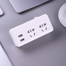 得力18301轉(zhuǎn)換器_2組+2U_泡殼裝(白)(只)