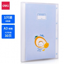 得力72482_30頁試卷冊(cè)(藍(lán))(個(gè))