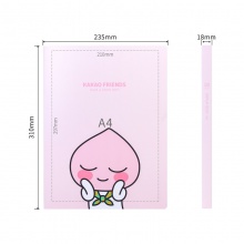 得力72505_kakao friends_30頁資料冊(紅)(個(gè))