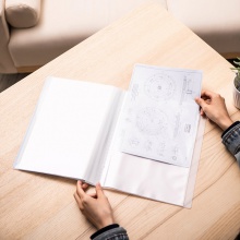 得力72575_30頁資料冊(紅)