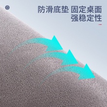 得力83009皮質(zhì)鼠標(biāo)墊(黑)(塊)