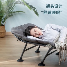得力33317折疊床(灰色)