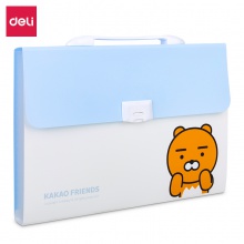 得力72503_kakao friends_13格風(fēng)琴包(藍(lán))(個)