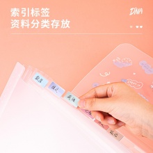 得力72563_13格風琴包(混)(個)