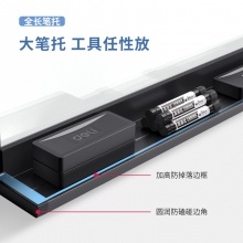 得力50051鋁框磁性玻璃白板1200×900mm(黑色)(塊)
