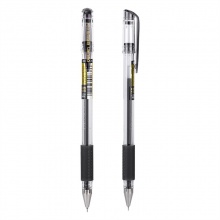 得力S820財務中性筆0.28mm全針管(黑)(支)