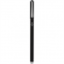 得力S93金屬中性筆0.5mm子彈頭(黑)