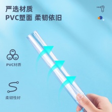 得力5675拉鏈袋(透明)(只)