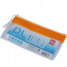 得力5833網(wǎng)格拉鏈袋(混)(只)