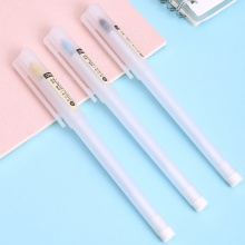 得力A118學(xué)生中性筆0.5mm全針管(黑)