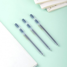 得力A119彩色中性筆0.5mm全針管(墨藍)