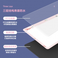 得力8779兒童教學(xué)軟白板600×400mm(粉色)(盒)