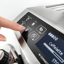 德龍（Delonghi）咖啡機 意式全自動 歐洲原裝進(jìn)口 LCD液晶觸控中文面板 一鍵式制作多達(dá)8種 ECAM510.55