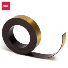 得力8788軟磁邊框貼3000×20×1mm(金色)(卡)