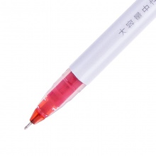 得力A426學(xué)生中性筆0.5mm全針管(紅)