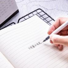 得力A426學生中性筆0.5mm全針管(黑)