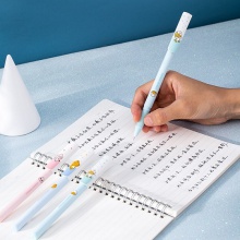 得力A486KAKAO FRIENDS學(xué)生中性筆0.35mm全針管(黑)(支