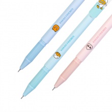 得力A486KAKAO FRIENDS學(xué)生中性筆0.35mm全針管(黑)(支