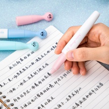 得力A492學生中性筆0.5mm子彈頭(黑)(24支/盒)