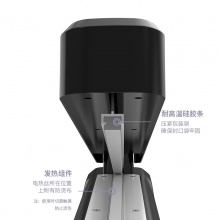 得力16495手壓封口機(黑色)(臺)