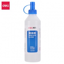 得力6356液體膠(透明)(250ml/瓶)